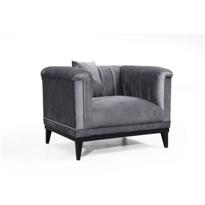 Fotoliu, Atelier del Sofa, 569HLN1506, Gri inchis