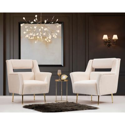 Fotoliu, Atelier del Sofa, 569HLN1512, Crem