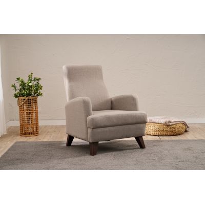 Fotoliu, Atelier del Sofa, 825BLC5243, Lemn, Bej