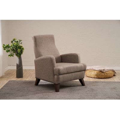 Fotoliu, Atelier del Sofa, 825BLC5245, Lemn, Maro
