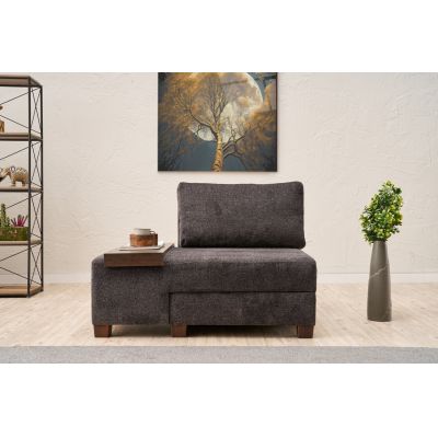 Fotoliu extensibil, Atelier del Sofa, 825BLC4710, Antracit