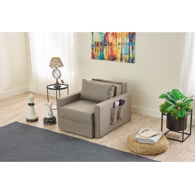 Fotoliu extensibil, Atelier del Sofa, 825BLC4734, Maro