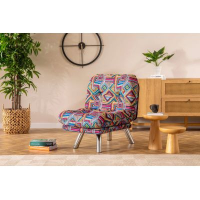 Fotoliu extensibil, Atelier del Sofa, 859FTN2323, Multicolor