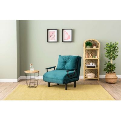 Fotoliu extensibil, Atelier del Sofa, 859FTN2344, Verde petrol