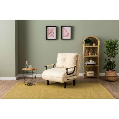 Fotoliu extensibil, Atelier del Sofa, 859FTN2345, Crem