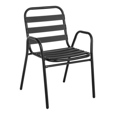 Scaun Sussie, Bej - Negru, 45x62x76 cm