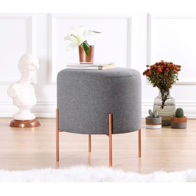 Taburet, Atelier del Sofa, 209FLF1182, Gri