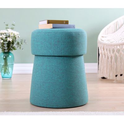 Taburet, Atelier del Sofa, 209FLF1210, Albastru