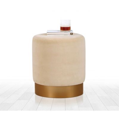 Taburet, Atelier del Sofa, 209FLF1267, Crem