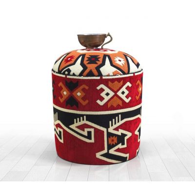 Taburet, Atelier del Sofa, 209FLF1308, Multicolor