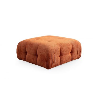 Taburet, Atelier del Sofa, 560ARE4152, Lemn de fag / PAL, Portocaliu