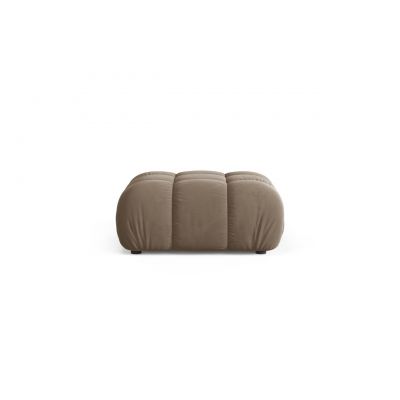 Taburet, Bellis-51, Micadoni Home, 94x94x43 cm, catifea, cappuccino
