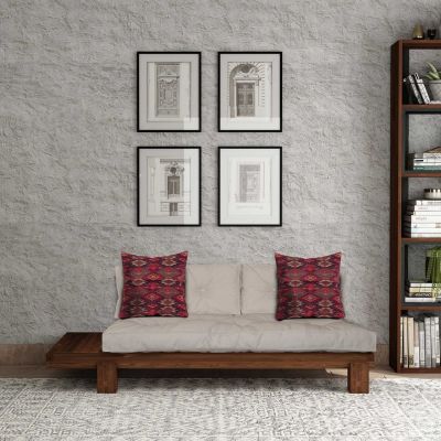 Șezlong, Atelier del Sofa, 135PLT1102, Lemn , Nuc / Bej