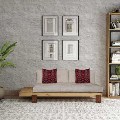 Șezlong, Atelier del Sofa, 135PLT1108, Lemn , Bej natural