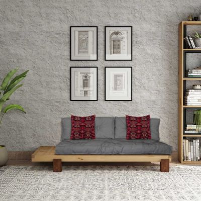 Șezlong, Atelier del Sofa, 135PLT1110, Lemn , Natural / Gri