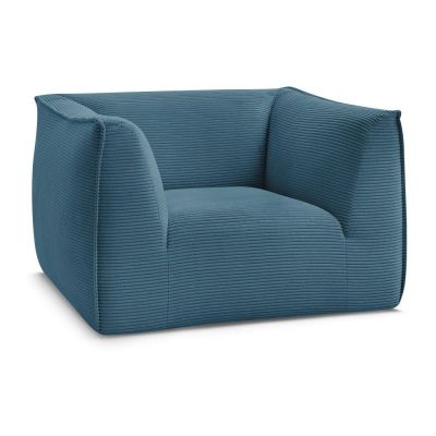 Fotoliu albastru cu tapiÈu009Berie din catifea reiatÄGiorgia âu0080Bobochic Paris