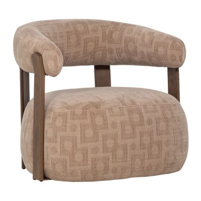 Fotoliu bej Foon âu0080WOOOD