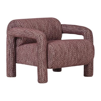 Fotoliu burgundy Lenny âu0080WOOOD