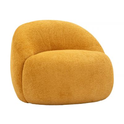 Fotoliu, Mauro Ferretti, Ginevra, 81x78x64 cm, poliester, mustar