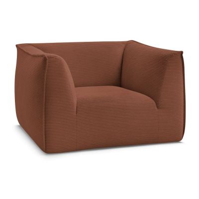 Fotoliu portocaliu cu tapiÈu009Berie din catifea reiatÄGiorgia âu0080Bobochic Paris