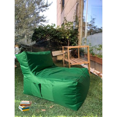Fotoliu puf Bean Bag, Atelier del Sofa, 535PFT1208, Poliester, Verde