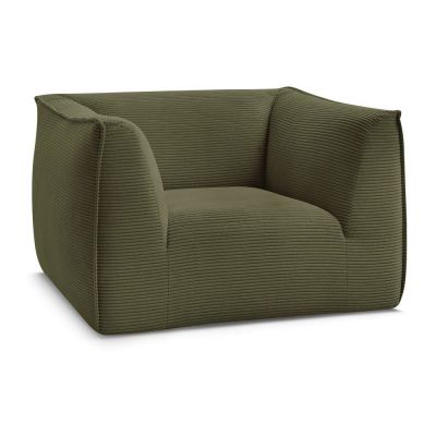 Fotoliu verde cu tapiÈu009Berie din catifea reiatÄGiorgia âu0080Bobochic Paris