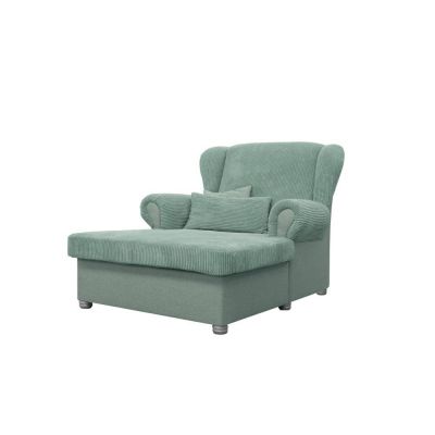 Fotoliu verde mentÄcu tapiÈu009Berie din catifea reiatÄLord âu0080Ropez