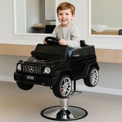 Scaun auto de tuns copii model G-Class, Scaun interactiv cu Bluetooth, Negru - Default Title