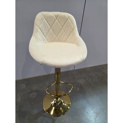 SCAUN BAR DIAMOND GOLD CREAM