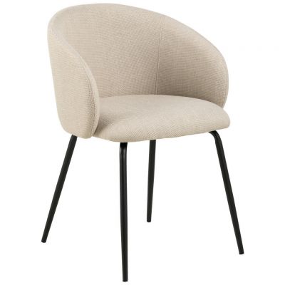 Scaun Cu Brațe din textil, bej