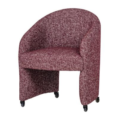 Scaun de birou burgundy tapiÈu009Bat Cordo âu0080WOOOD