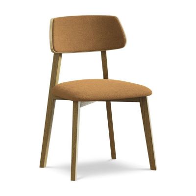 Scaun de dining teracotÄdin lemn masiv Niu âu0080Makamii