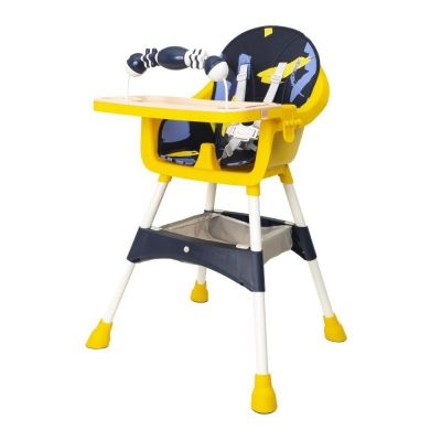 Scaun de Masa Copii, Maxim 50 kg, 5-72 Luni, Galben