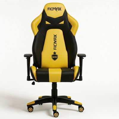 Scaun Gaming Ergonomic, 360°, Galben - Default Title