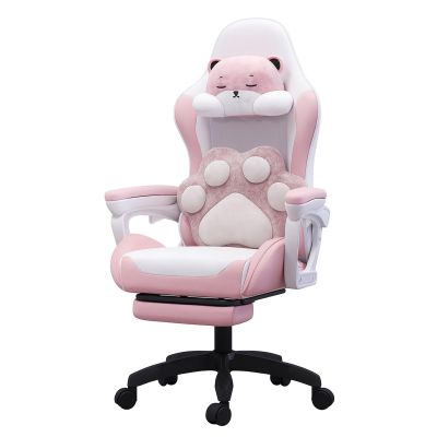 Scaun Gaming Timebox, 135°, Piele PU Premium, Rotire 360°, Roz - Default Title