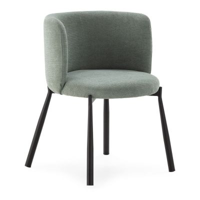 Set de scaune de sufragerie verde mentÄ2 buc. tapiÈu009Bat Ginny âu0080MOME