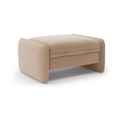 Taburet maro cu tapiÈu009Berie din catifea Georgia âu0080Micadoni