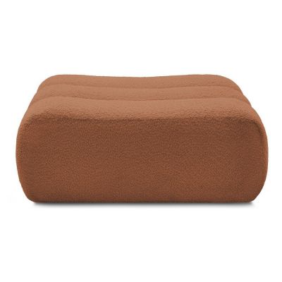 Taburet portocaliu cu tapiÈu009Berie din Èu009BesÄu0083turÄbouclÃ© Azra âu0080Bobochic Paris