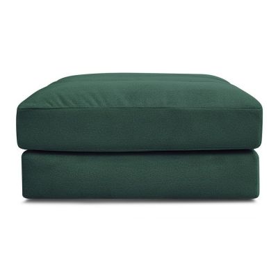 Taburet verde cu tapiÈu009Berie din catifea Sierra âu0080Bobochic Paris