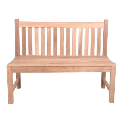 Bancă de grădină în culoare naturală din lemn masiv Solo – Garden Pleasure