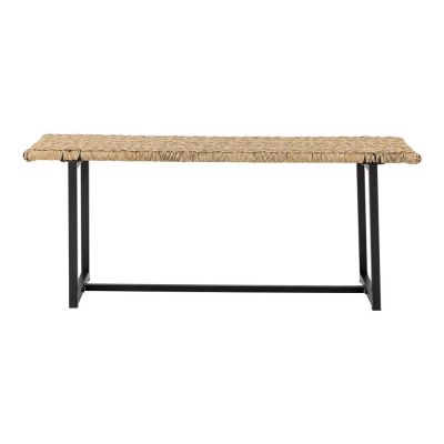 Bancă de grădină în culoare naturală din ratan Adilly – Bloomingville