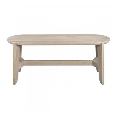 Bancă în culoare naturală din lemn masiv Eli – Blomus