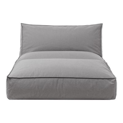 Șezlong de grădină Blomus Stone, 120 x 190 cm, gri