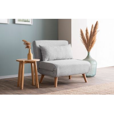 Fotoliu extensibil, Atelier del Sofa, 859FTN2831, Gri