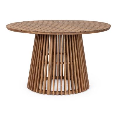 Masă de grădină rotundă din lemn de acacia ø 120 cm Rodano – Bizzotto