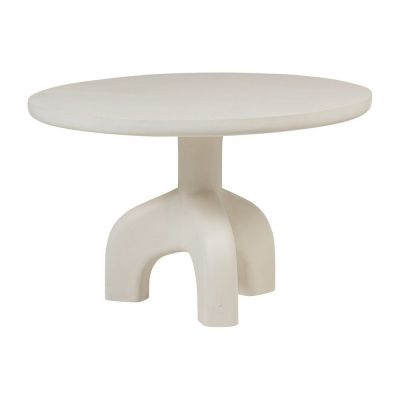 Masă de grădină rotundă din plastic ø 120 cm Luno – WOOOD