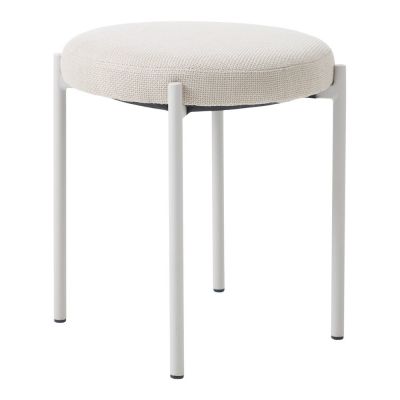 Scaun crem din metal Pelican – Unique Furniture