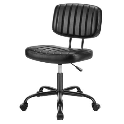 Scaun de Birou Elindor® Fără Brațe, Rotativ, Reglabil, Negru - Default Title