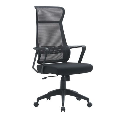 Scaun de birou negru tapițat Hoboken – Yes Everyday