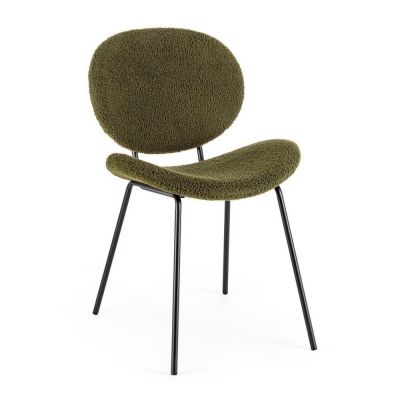 Scaun de dining kaki tapițat Maddie – Yes Everyday